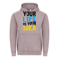 Vintage Zinc YOUR LIFE YOUR IDEA V2 Vintage Hoodie - Bettercallsaul