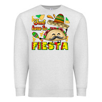 Oatmeal Heather Just Here To Fiesta Premium Sweatshirt - CowhideDigitalArt