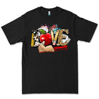 Black teacher school love Premium Tee - NancyCooperArtShop