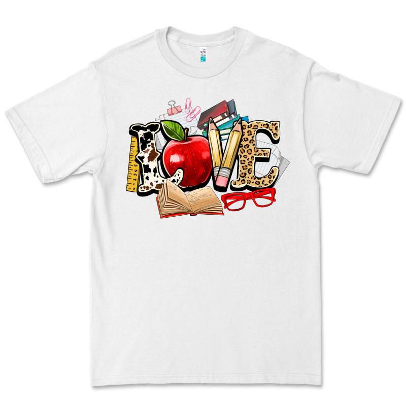 Teacher School Love Premium Tee by NancyCooperArtShop | Teevron