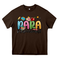 Chocolate Brown para professional Heavy Core Tee - MaliasSmallBusiness