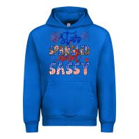 Cobalt star spangled and sassy Urban Hoodie - Artiststas