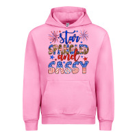 Fuchsia Pink star spangled and sassy Urban Hoodie - Artiststas