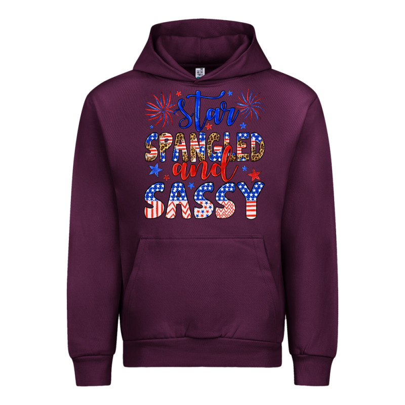 Star Spangled And Sassy Urban Hoodie by Artiststas | Teevron
