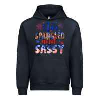 Navy star spangled and sassy Urban Hoodie - Artiststas