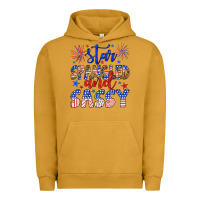 Pigment Peanut Butter star spangled and sassy Urban Hoodie - Artiststas
