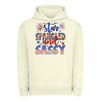 Pigment Pistachio star spangled and sassy Urban Hoodie - Artiststas