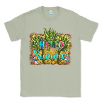 Matcha hello summer pineapple Classic Tee - BarkalooDesign