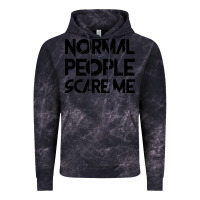 Cloud Black Normal People Scare Me Vintage Hoodie - Bettercallsaul