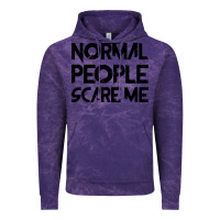 Cloud Purple Normal People Scare Me Vintage Hoodie - Bettercallsaul