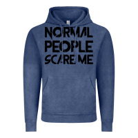 Vintage Denim Normal People Scare Me Vintage Hoodie - Bettercallsaul