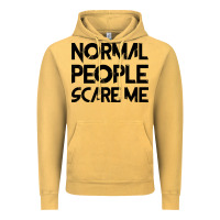 Vintage Mustard Normal People Scare Me Vintage Hoodie - Bettercallsaul