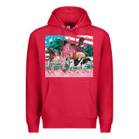 Cardinal American farm animals tumbler 4th of july Premium Hoodie - FaDigitalArtStudio
