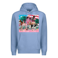 Colony Blue American farm animals tumbler 4th of july Premium Hoodie - FaDigitalArtStudio