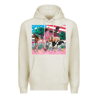 Oatmeal Heather American farm animals tumbler 4th of july Premium Hoodie - FaDigitalArtStudio