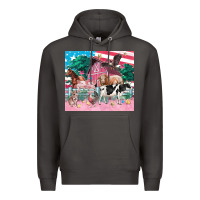 Smoke American farm animals tumbler 4th of july Premium Hoodie - FaDigitalArtStudio