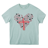Arona retro christian valentine Heavy Core Tee - MaliasSmallBusiness