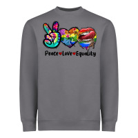 Storm Peace love equality LGBT+ Heavyweight Sweatshirt - CowGirlArtShop