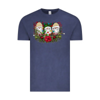 Vintage Denim Christmas Gnomes Vintage Tee - Bettercallsaul
