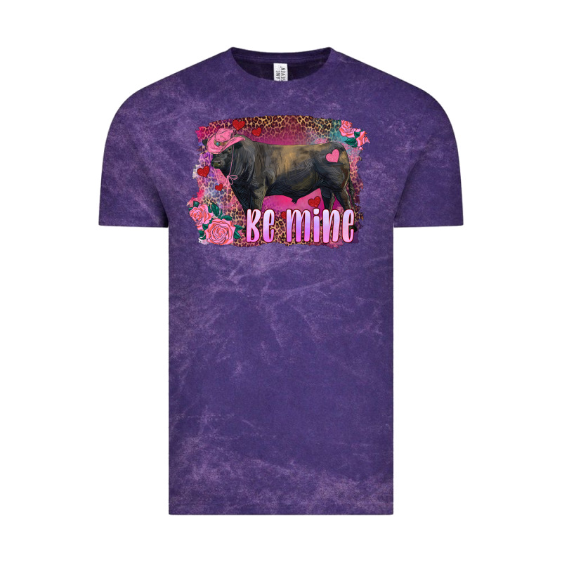 Be Mine Black Angus Bull Vintage Tee by RanaPortraitStore | Teevron