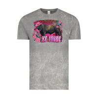 Cloud Rock be mine black angus bull Vintage Tee - RanaPortraitStore