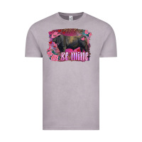 Vintage Zinc be mine black angus bull Vintage Tee - RanaPortraitStore