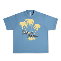 Pebble Blue Tropical Paradise Urban Heavy Tee - Bettercallsaul