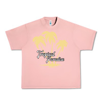 Salmon Tropical Paradise Urban Heavy Tee - Bettercallsaul