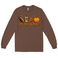 Chestnut Tis' the season Long Sleeve Tee - NancyCooperArtShop