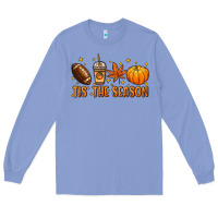 Colony Blue Tis' the season Long Sleeve Tee - NancyCooperArtShop