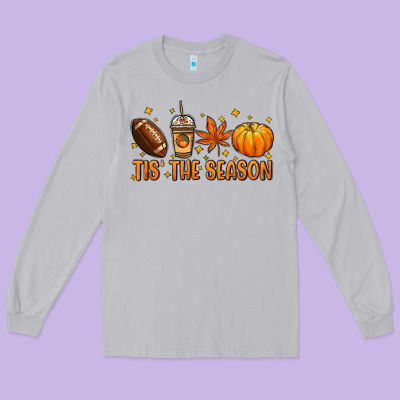 Tis' The Season Long Sleeve Tee Designed By Nancycooperartshop