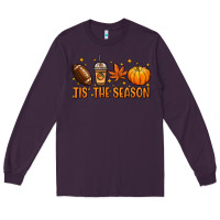Plum Tis' the season Long Sleeve Tee - NancyCooperArtShop