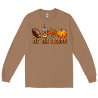 Toasted Coconut Tis' the season Long Sleeve Tee - NancyCooperArtShop