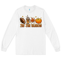 White Tis' the season Long Sleeve Tee - NancyCooperArtShop