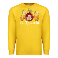 Lemon Joy To The World Premium Sweatshirt - CowhideDigitalArt