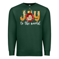 Sports Green Joy To The World Premium Sweatshirt - CowhideDigitalArt