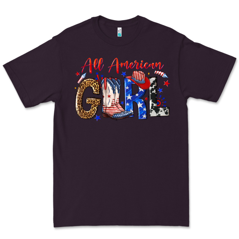 All American Girl Premium Tee by NancyCooperArtShop | Teevron