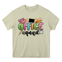 Mossy office squad Heavy Core Tee - MaliasSmallBusiness