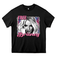Black free britney Heavy Core Tee - AdoDesignShop