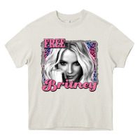 Cream free britney Heavy Core Tee - AdoDesignShop