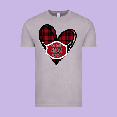 Can't Mask My Love For You Vintage Tee Designed By Bettercallsaul