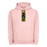 Pigment Salmon dinosaur parasaurolophus pen wrap Urban Hoodie - Artiststas