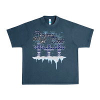 Midnight Navy Christmas Christ Begins With Urban Heavy Tee - Bettercallsaul