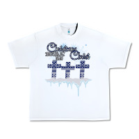 White Christmas Christ Begins With Urban Heavy Tee - Bettercallsaul