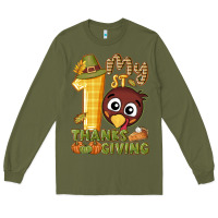 My 1st Thanksgiving With Turkey Long Sleeve Tee | Teevron