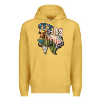 Antique Gold Texas 4th of July Premium Hoodie - FaDigitalArtStudio