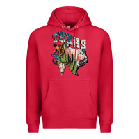 Cardinal Texas 4th of July Premium Hoodie - FaDigitalArtStudio