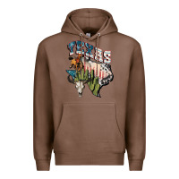 Chestnut Texas 4th of July Premium Hoodie - FaDigitalArtStudio
