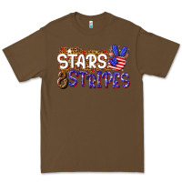 Cacao stars and stripes Premium Tee - NancyCooperArtShop