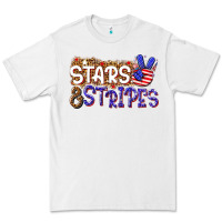 White stars and stripes Premium Tee - NancyCooperArtShop